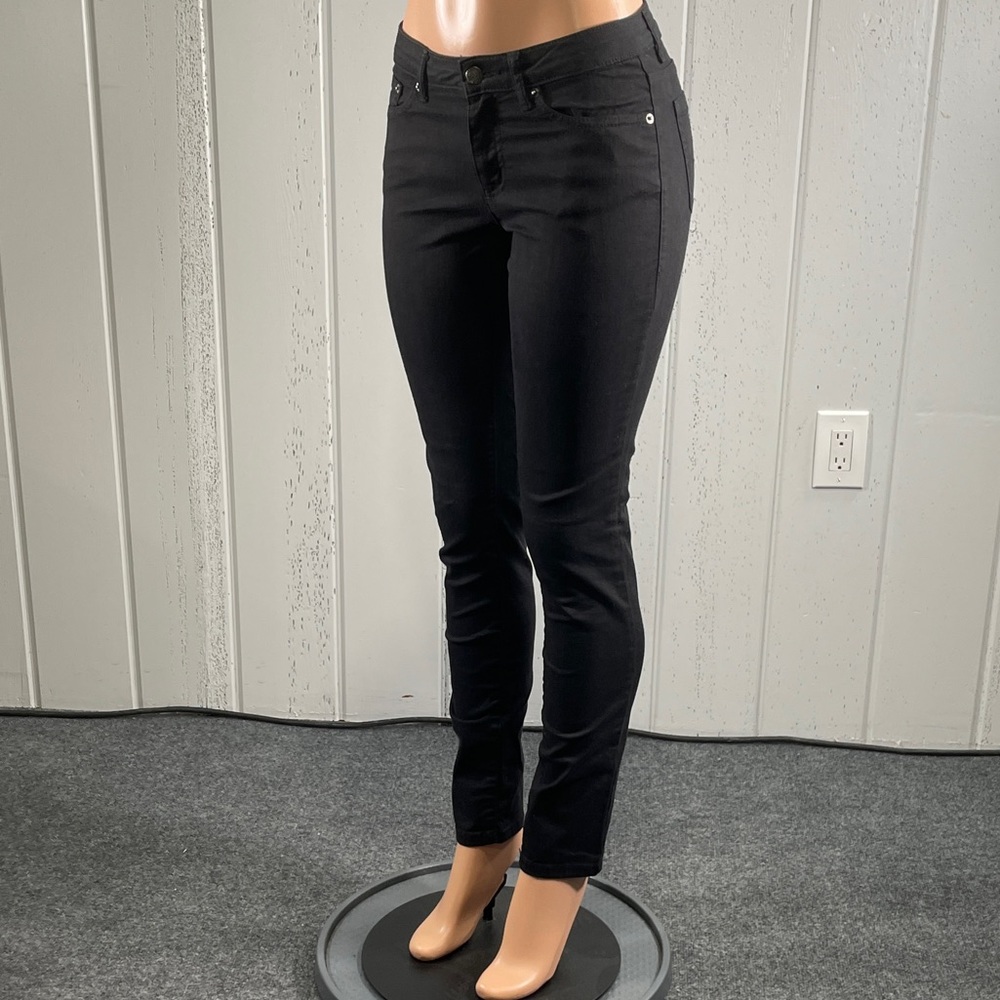 *Kenneth Cole Reaction Women's  Black Straight Leg Pant Sz 6